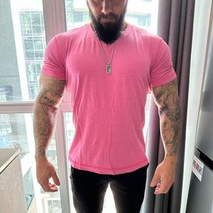 Hot Pink Deep V Lululemon